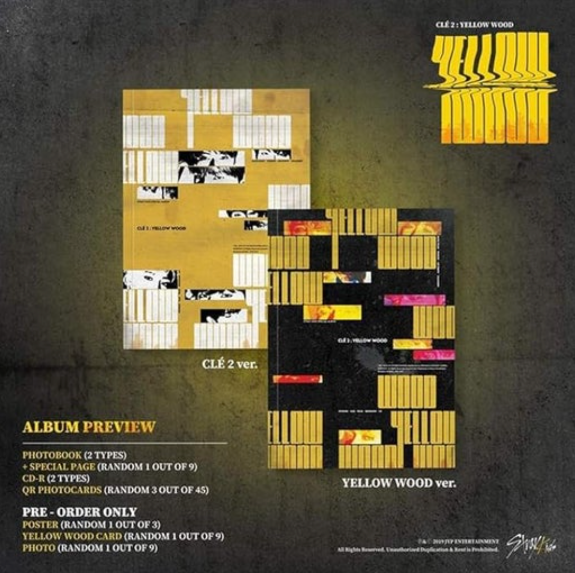 STRAY KIDS - CLÉ 2 : YELLOW WOOD