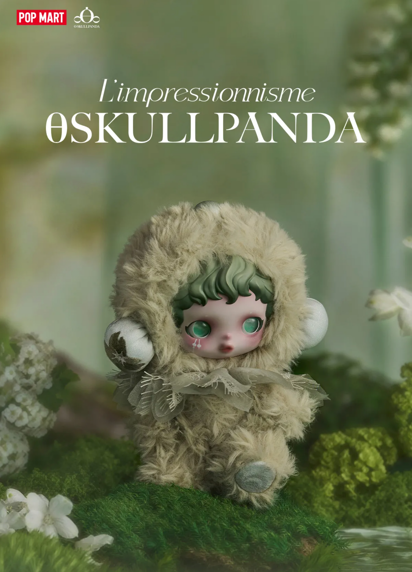 SKULLPANDA - L'IMPRESSIONNISME SERIES PLUSH DOLL