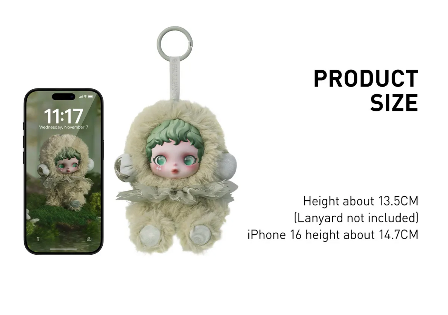SKULLPANDA - L'IMPRESSIONNISME SERIES PLUSH DOLL