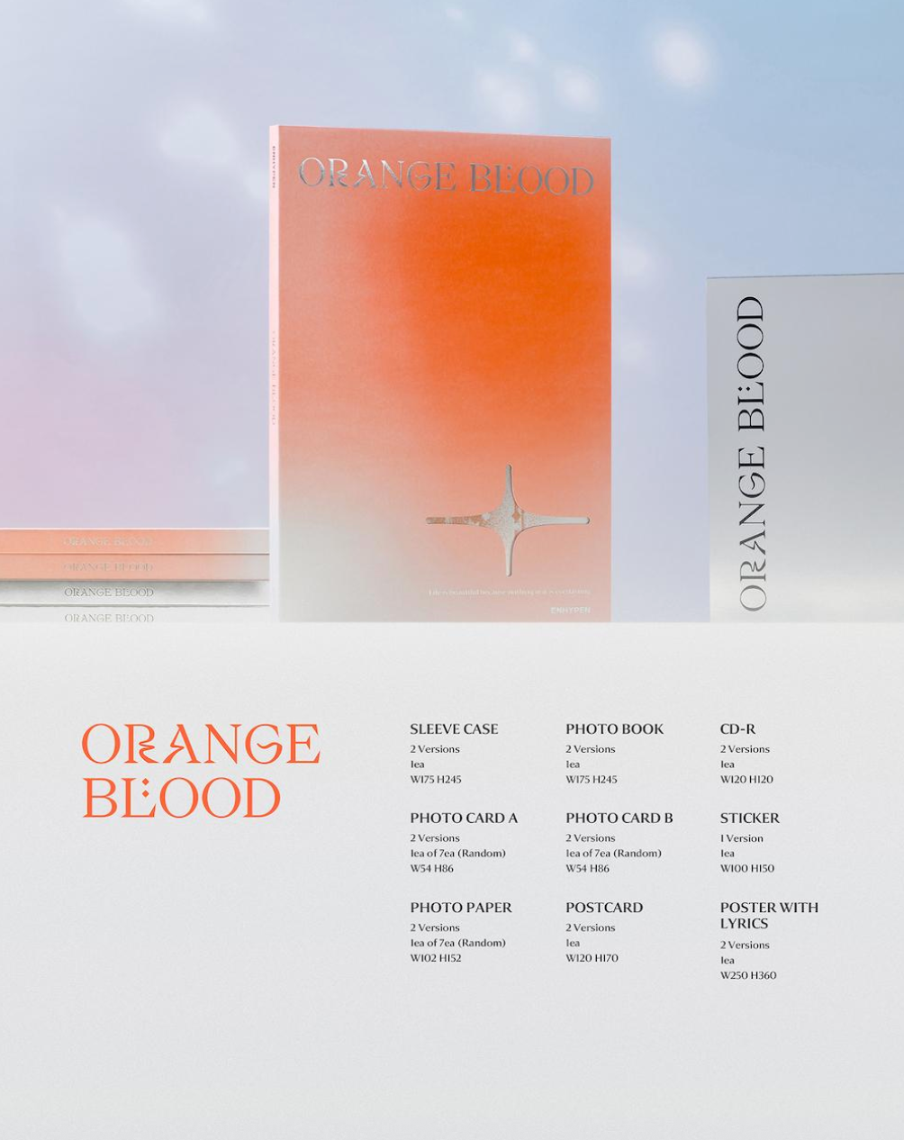 ENHYPEN - ORANGE BLOOD