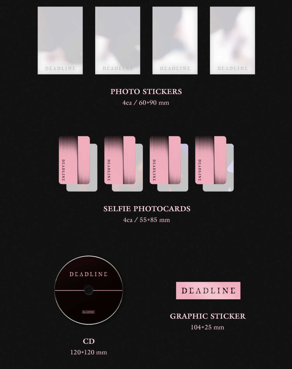BLACKPINK - DEADLINE (PHOTOBOOK)