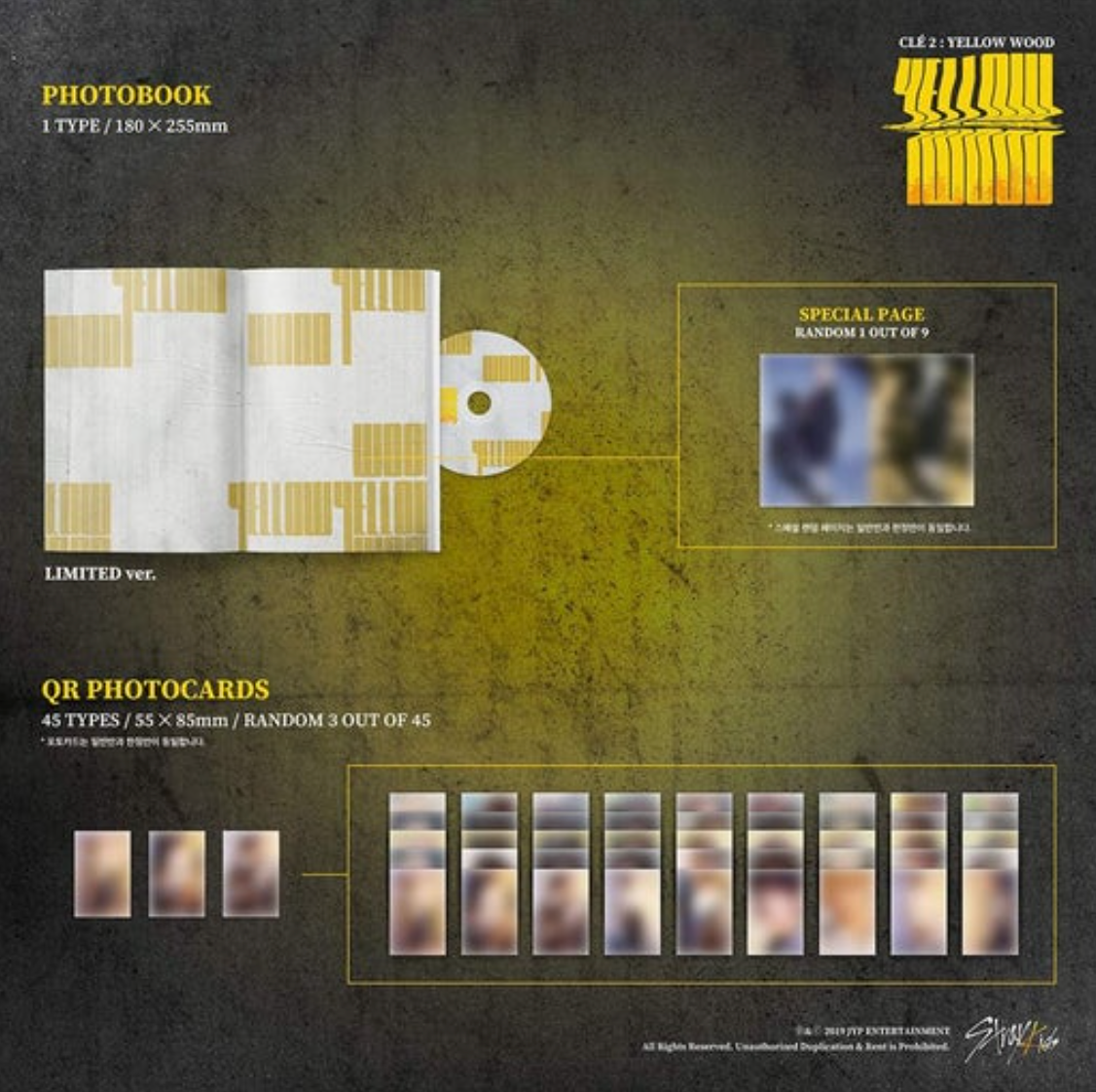 STRAY KIDS - CLÉ 2 : YELLOW WOOD