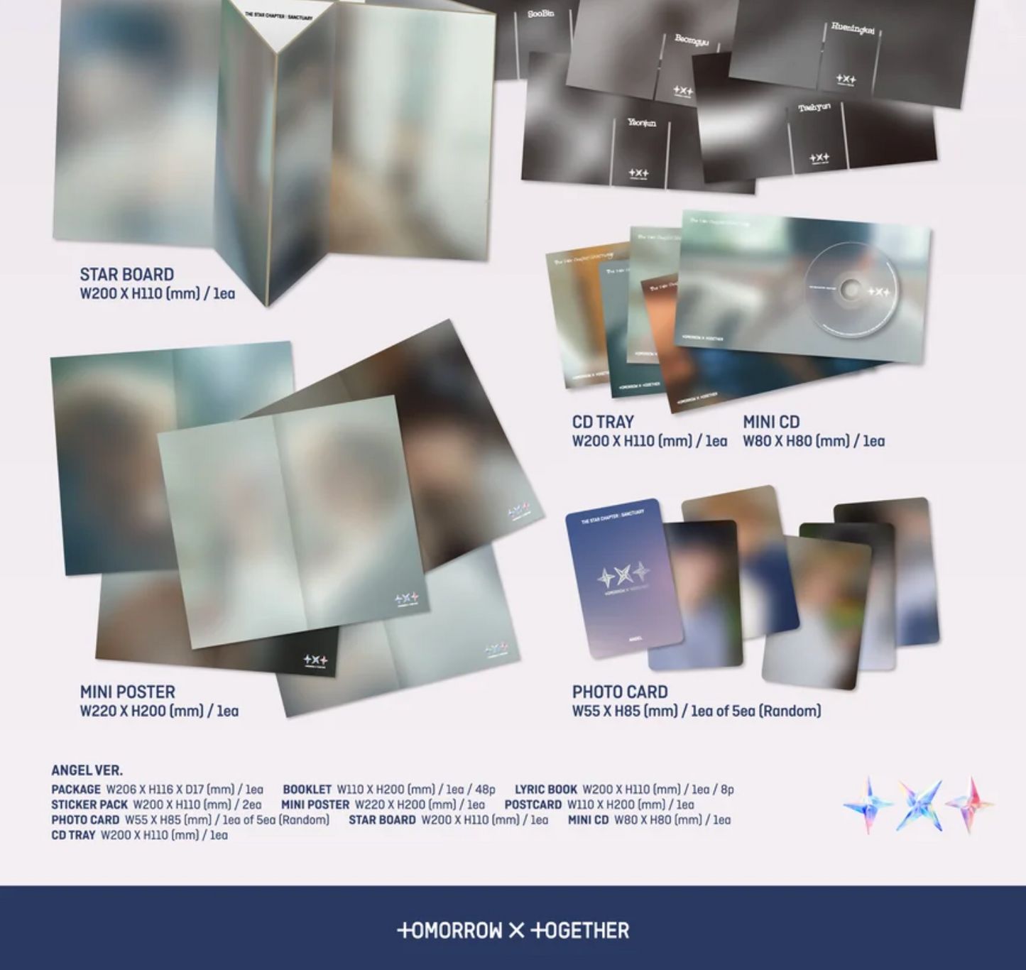 TOMORROWXTOGETHER (TXT) - THE STAR CHAPTER: SANCTUARY (ANGEL VER)