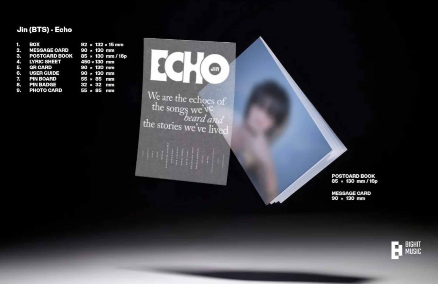 JIN (BTS) - ECHO (WEVERSE ALBUM)