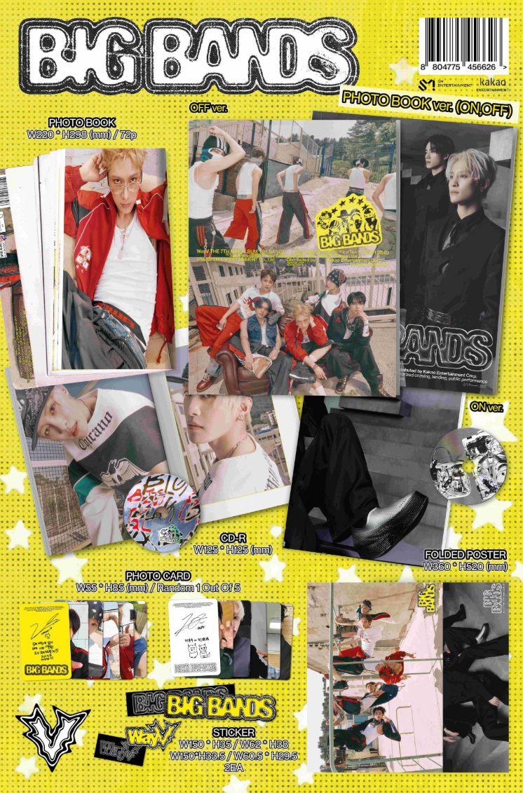 WAYV - BIG BANDS (PHOTOBOOK VER)