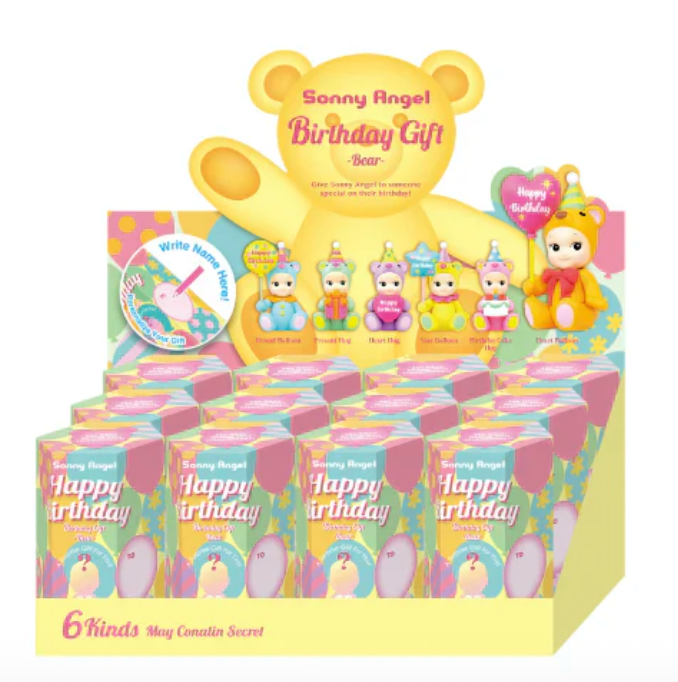 SONNY ANGEL - HAPPY BIRTHDAY (BEAR)