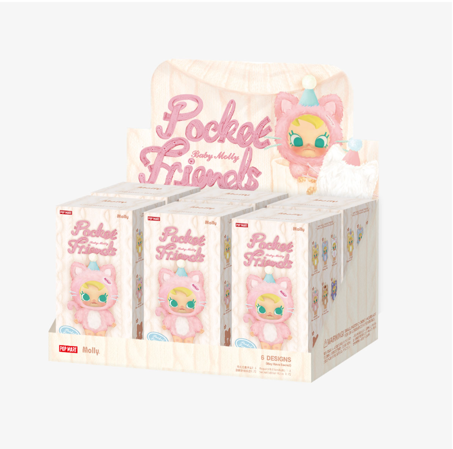 BABY MOLLY - POCKET FRIENDS SERIES (VINYL PLUSH PENDANT BLIND BOX)