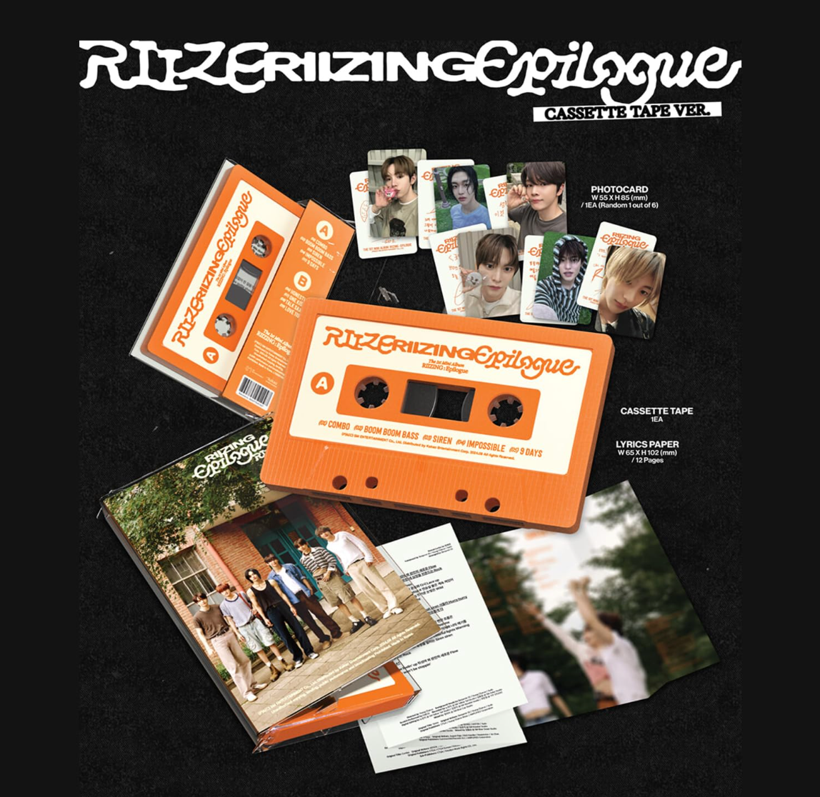 RIIZE - RIIZING:Epilogue (CASSETTE TAPE VER)