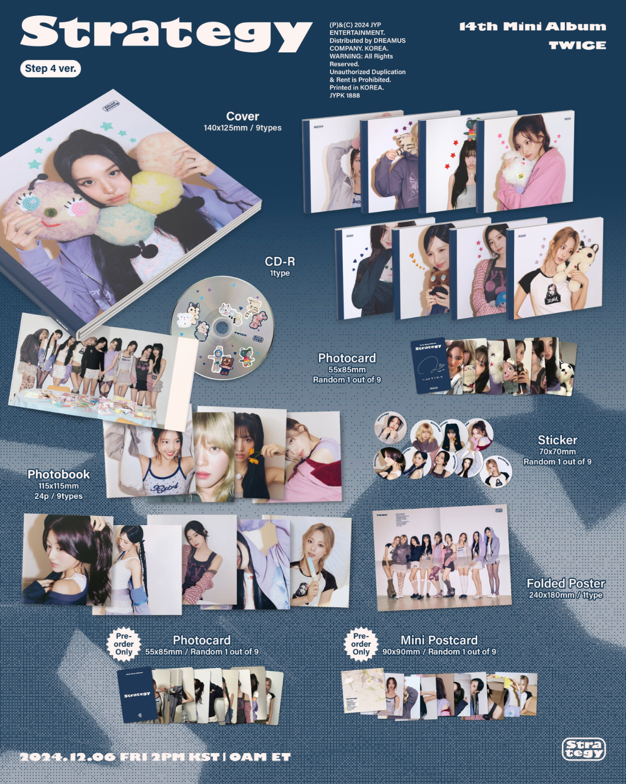 TWICE - STRATEGY STEP 4 (DIGIPACK VER)