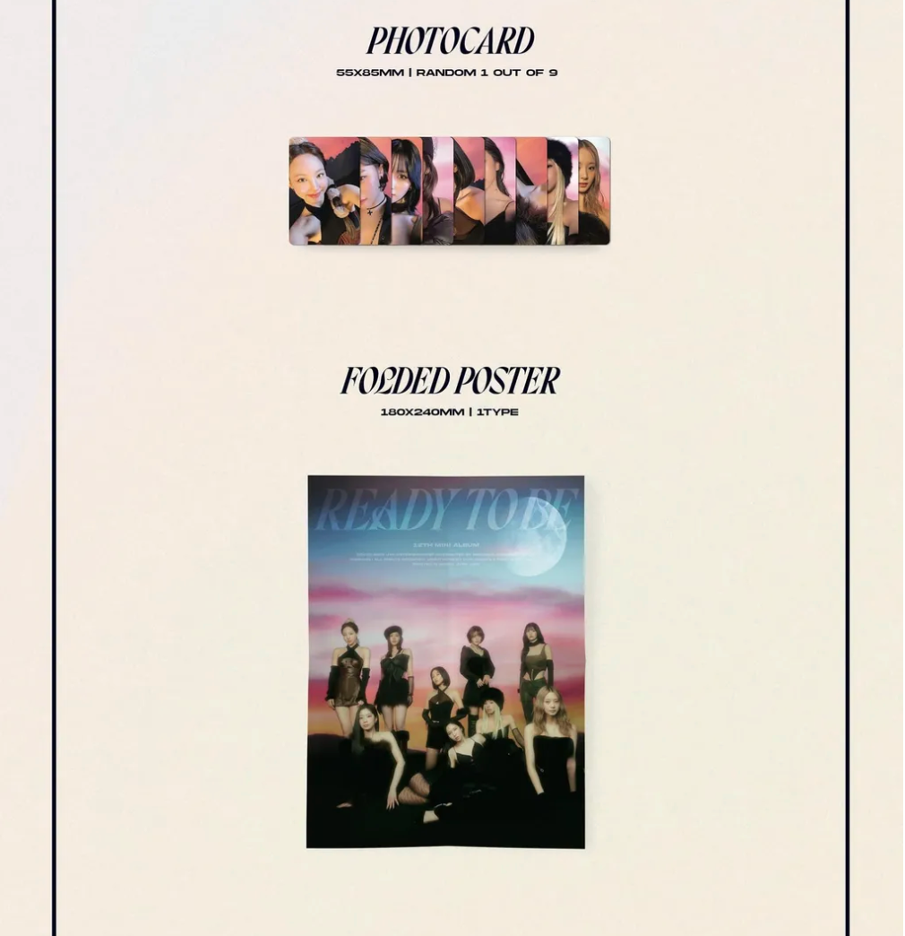 TWICE - READY TO BE (DIGIPACK VER)