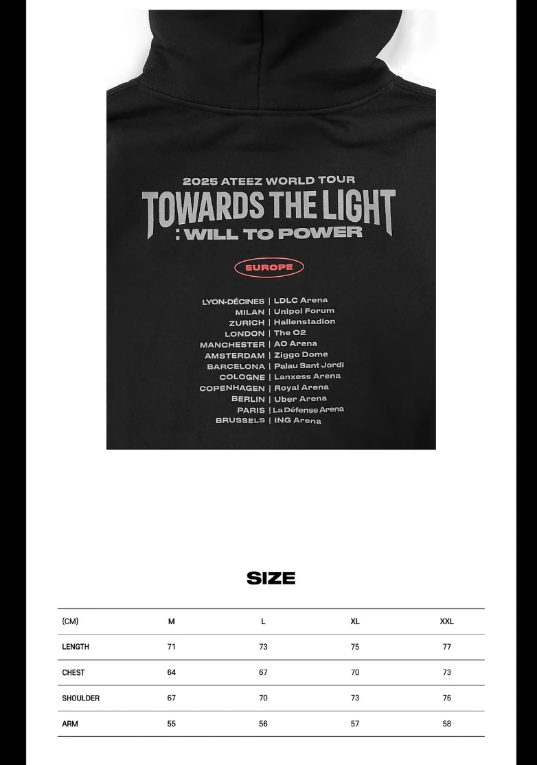 ATEEZ - TOUR HODDIE