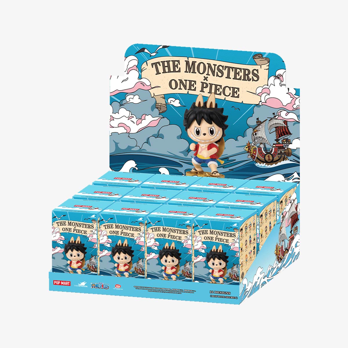 The Monsters × One Piece Series Figures