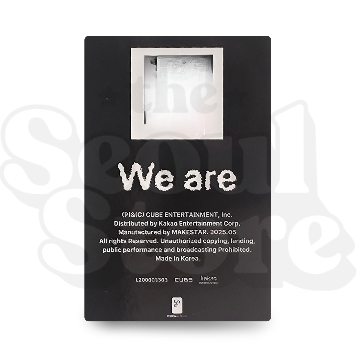 [PHOTOCARD] I-DLE - WE ARE