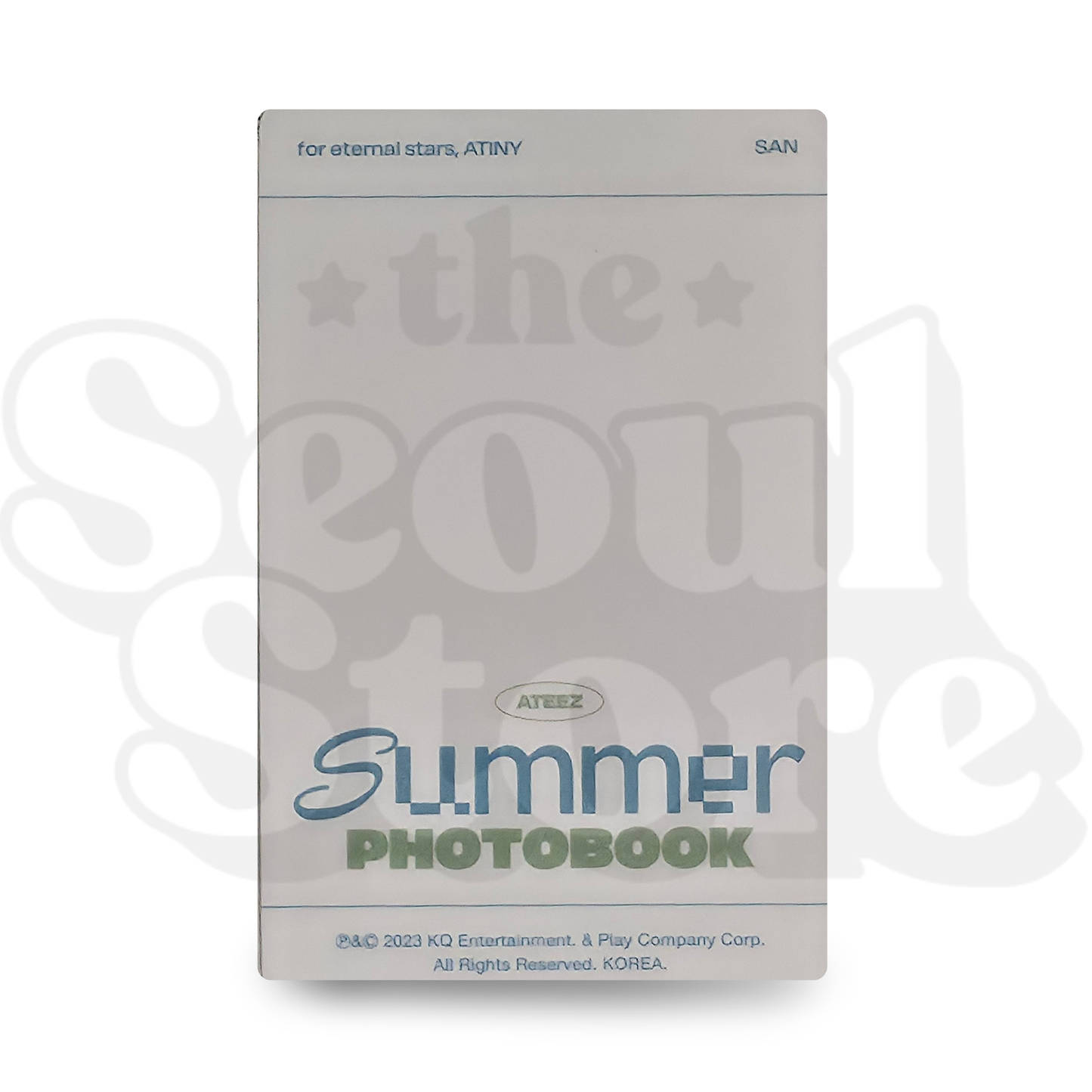 [PHOTOCARD] ATEEZ - SUMMER PHOTOBOOK