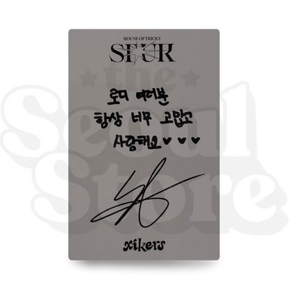 [PHOTOCARD] XIKERS - HOUSE OF TRICKY: SPUR VER.1