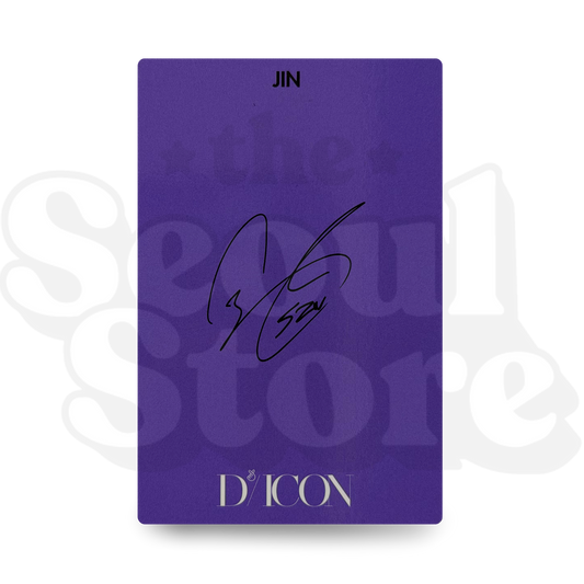 [PHOTOCARD] BTS - DICON (2018) VER. JIN
