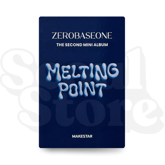 [PHOTOCARD] ZEROBASEONE (ZB1) - MELTING POINT (MAKESTAR P.O.B)