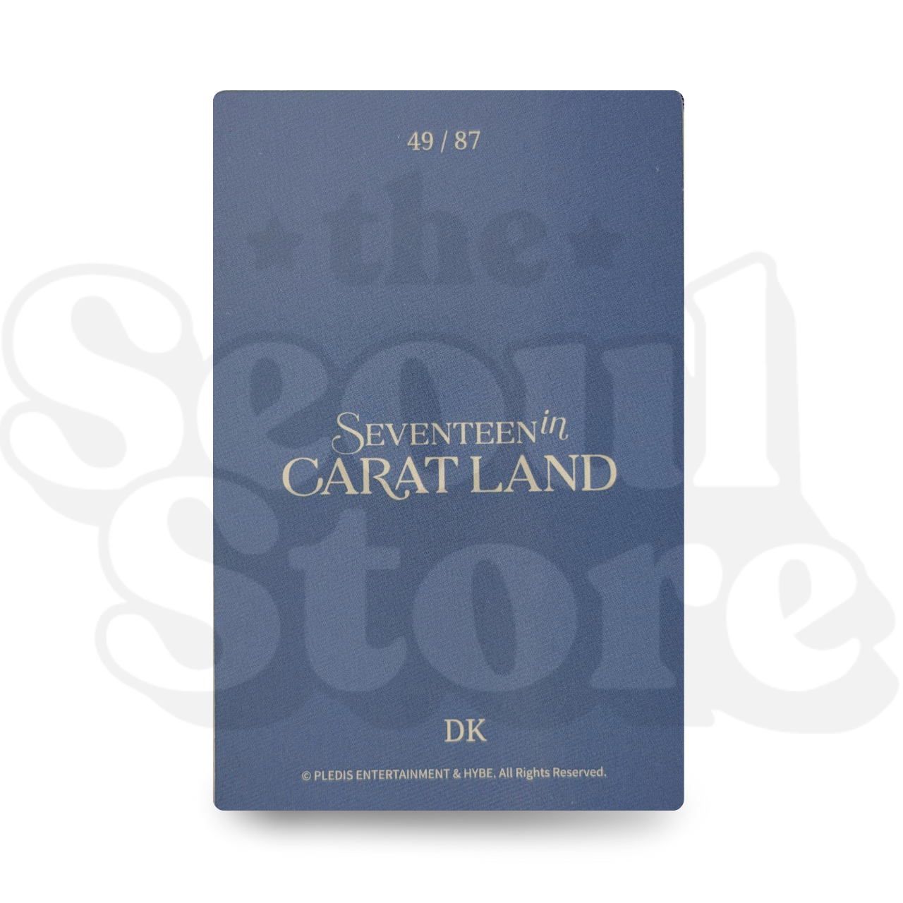 [PHOTOCARD] SEVENTEEN - SEVENTEEN IN CARATLAND