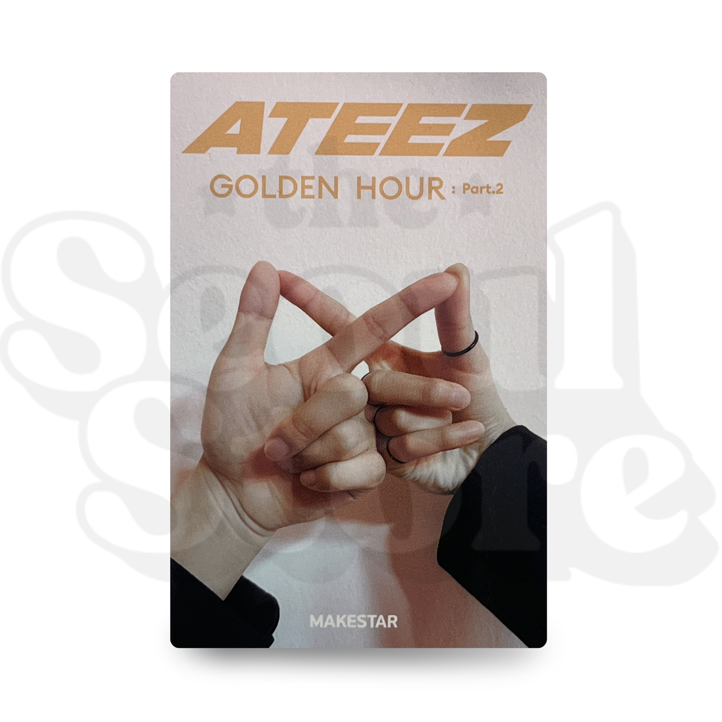 [PHOTOCARD] ATEEZ - GOLDEN HOUR PART.2 (MAKESTAR POB)