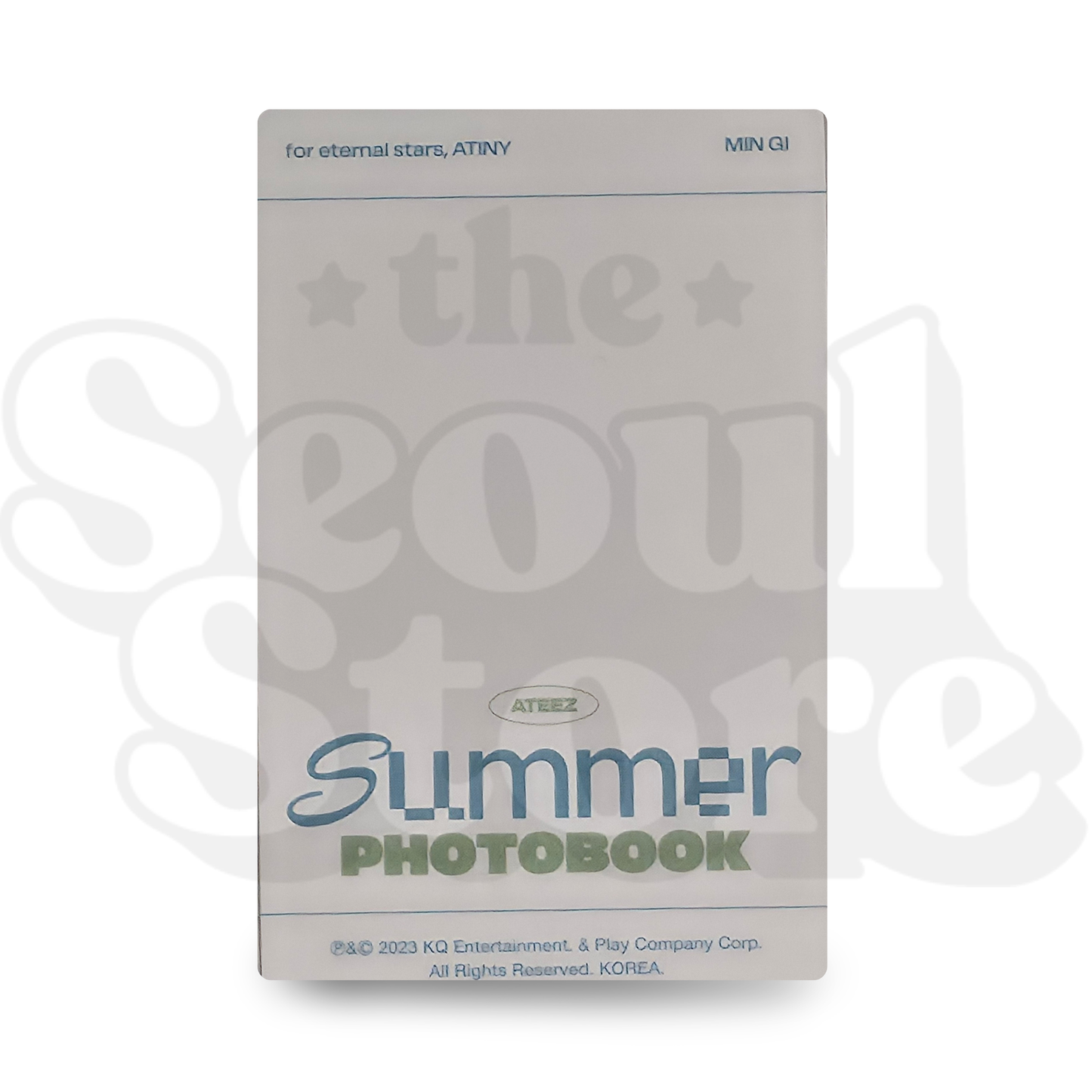 [PHOTOCARD] ATEEZ - SUMMER PHOTOBOOK
