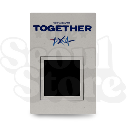 [PHOTOCARD] TXT - THE STAR CHAPTER: TOGETHER (WEVERSE ALBUM) QR CODE