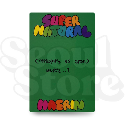 [PHOTOCARD] NEWJEANS - SUPERNATURAL