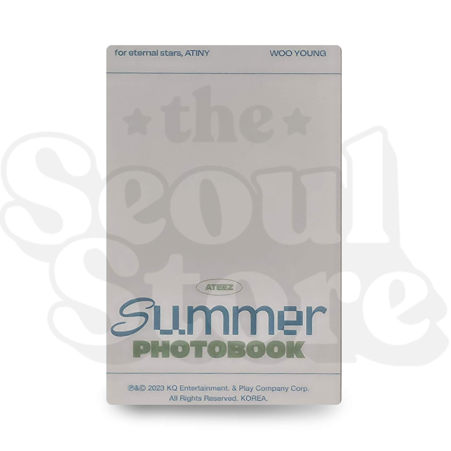 [PHOTOCARD] ATEEZ - SUMMER PHOTOBOOK