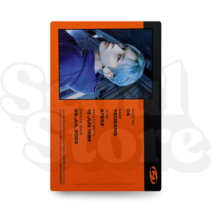 [PHOTOCARD] ATEEZ - THE WORLD EP.1: MOVEMENT