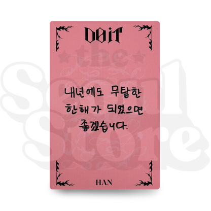 [PHOTOCARD] STRAY KIDS - DO IT (EXCLUSIVE P.O.B FANSHOP VIDEOCALL)