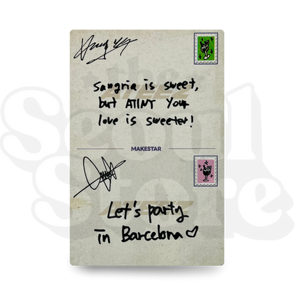 [PHOTOCARD] ATEEZ - GOLDEN HOUR PART.2 (EUROPE MAKESTAR LUCKY DRAW)