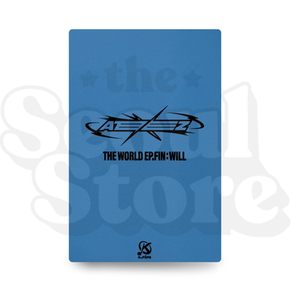 [PHOTOCARD] ATEEZ - THE WORLD EP.FIN:WILL (KNPOPS FANSIGN POB)