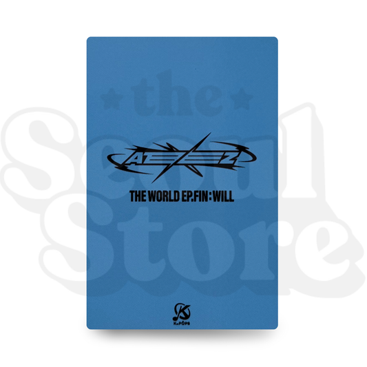 [PHOTOCARD] ATEEZ - THE WORLD EP.FIN:WILL (KNPOPS FANSIGN POB)