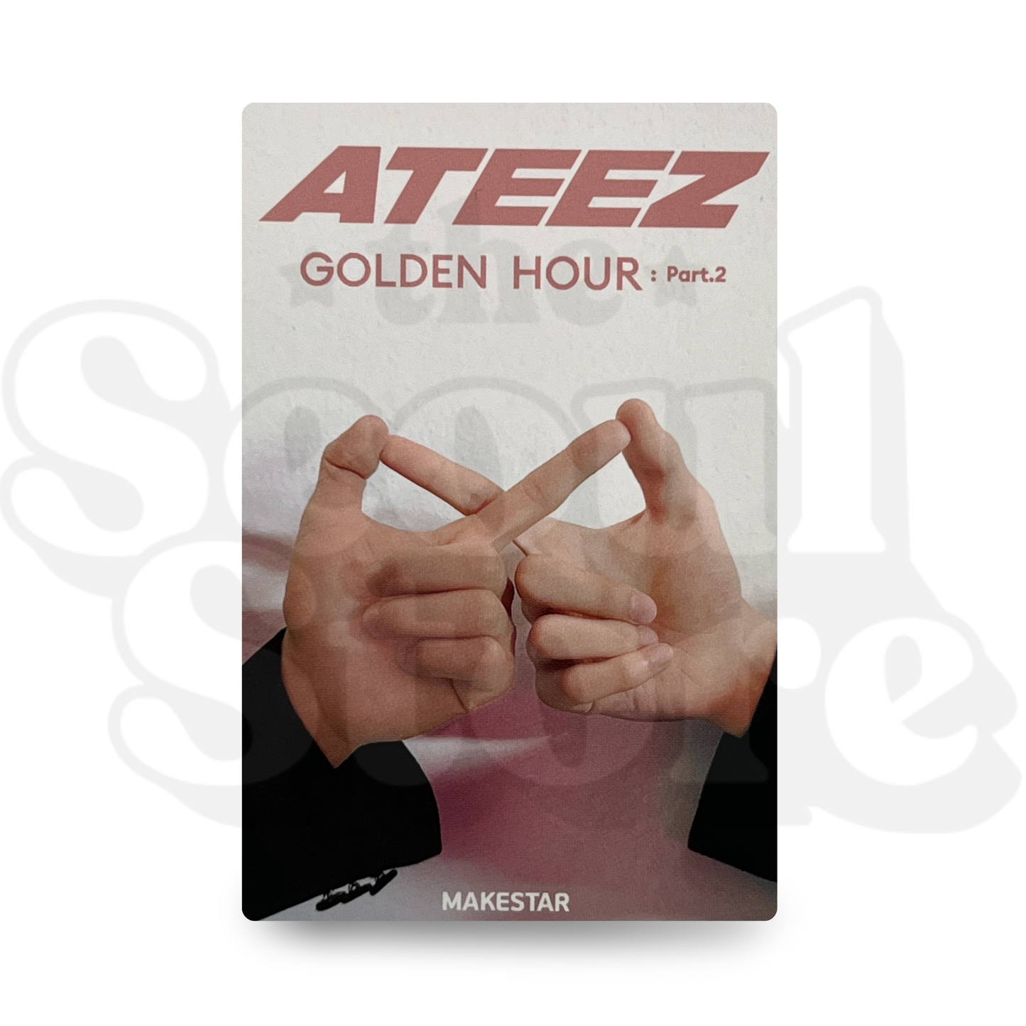 [PHOTOCARD] ATEEZ - GOLDEN HOUR PART.2 (MAKESTAR POB)