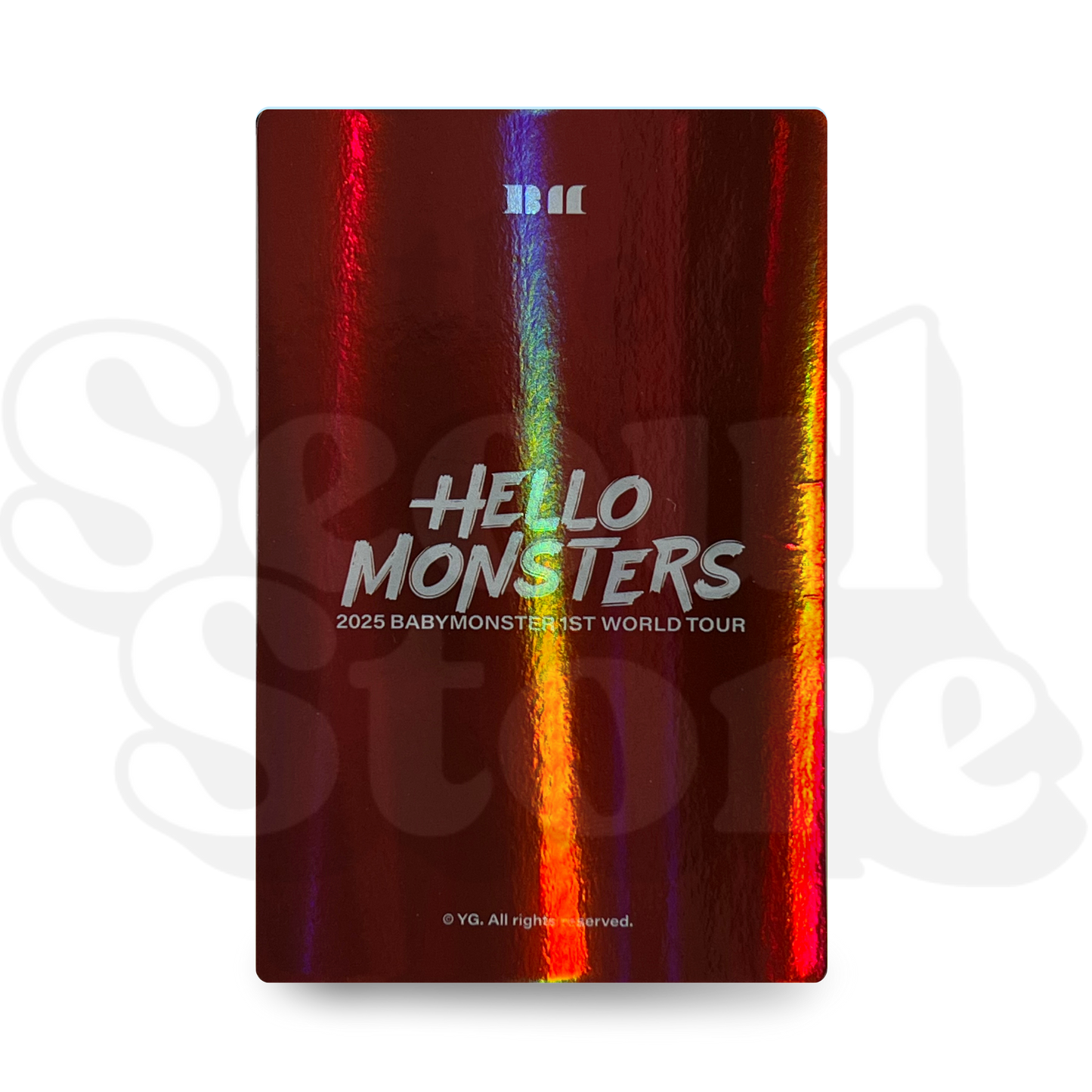 [PHOTOCARD] BABYMONSTER - HELLO MONSTERS 1ST WORLD TOUR VER.7