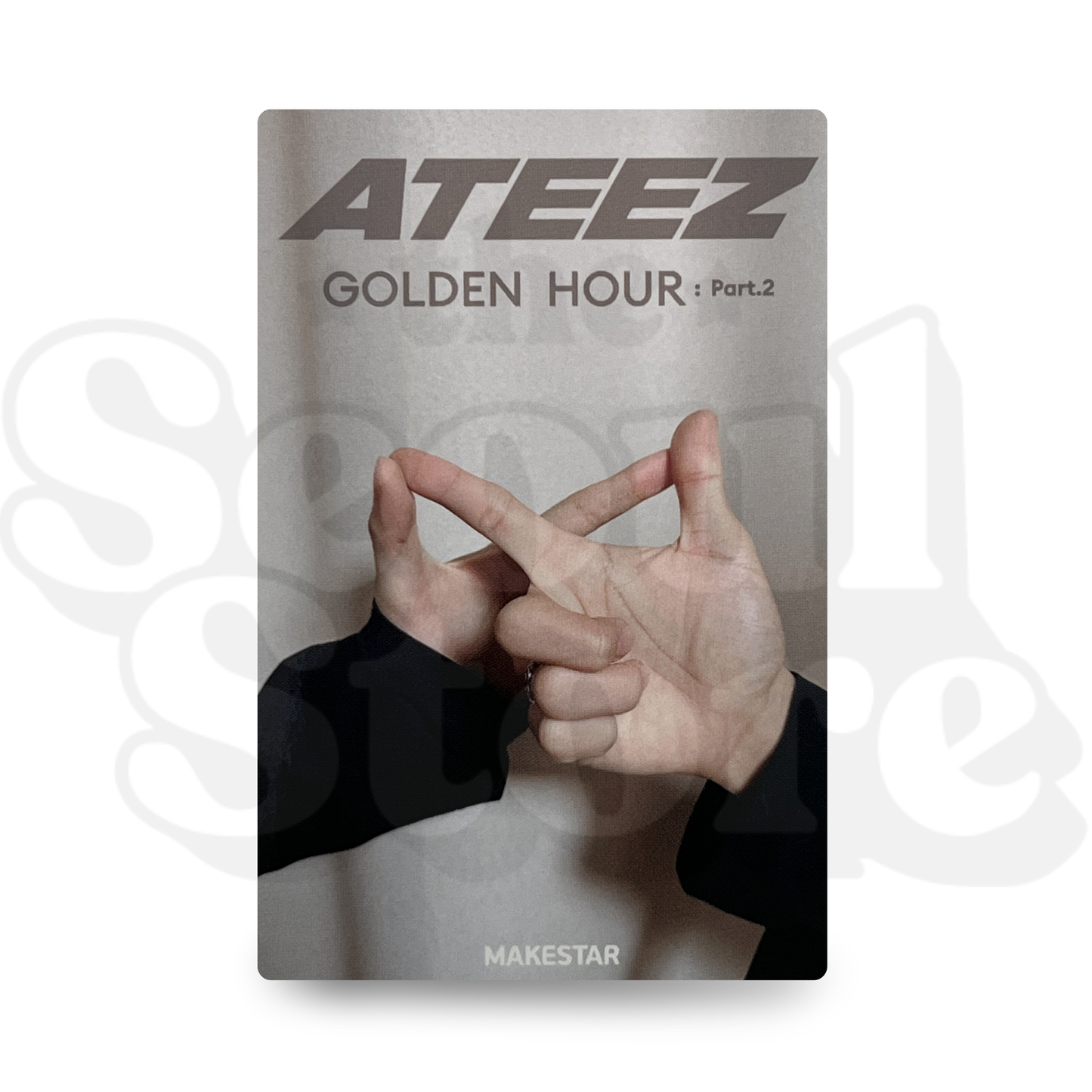 [PHOTOCARD] ATEEZ - GOLDEN HOUR PART.2 (MAKESTAR POB)