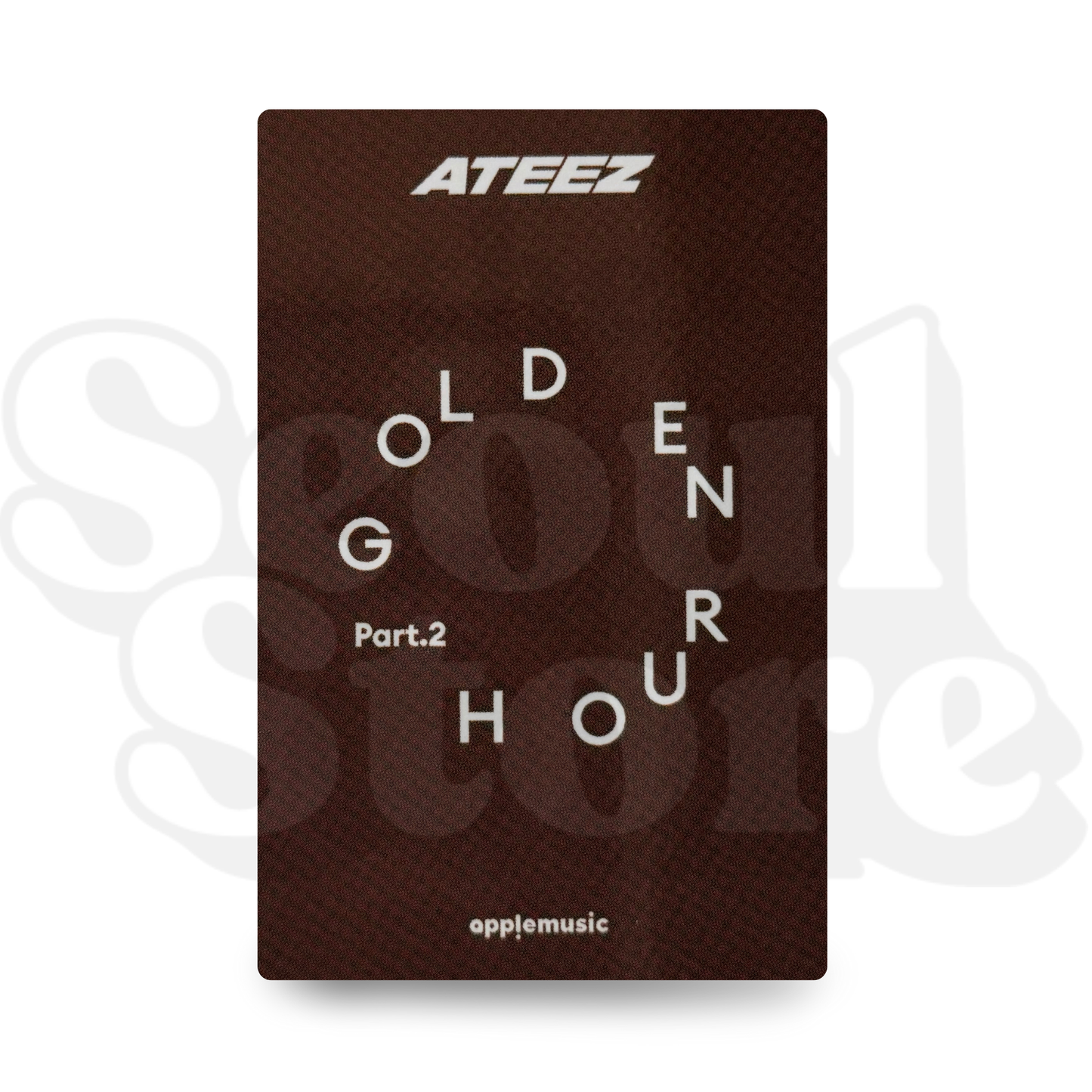 [PHOTOCARD] ATEEZ - GOLDEN HOUR PART.2 (APPLE MUSIC FANSIGN EVENT)