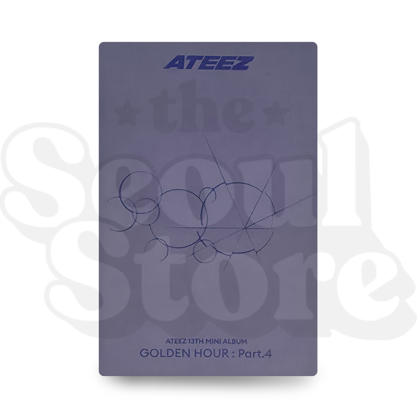 [PHOTOCARD] ATEEZ - GOLDEN HOUR PART.4 (P.O.B DIGIPACK TOKTOQ)