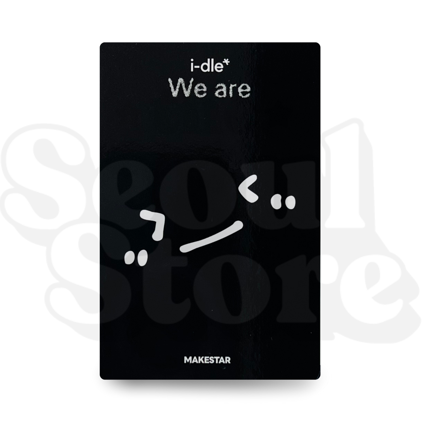 [PHOTOCARD] I-DLE -WE ARE (LUCKY DRAW MAKESTAR)