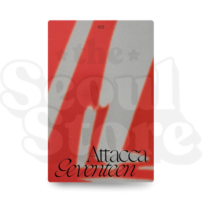 [PHOTOCARD] SEVENTEEN - ATTACCA VER.1