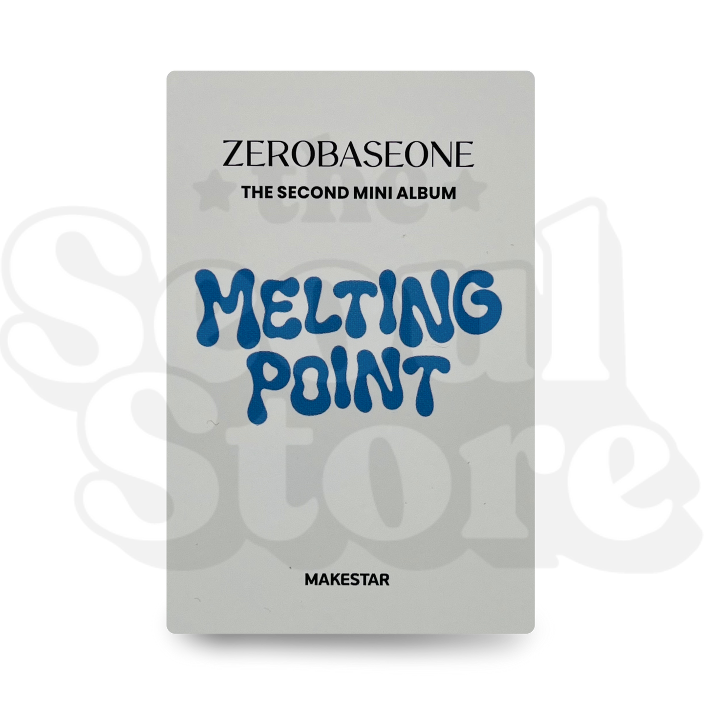 [PHOTOCARD] ZEROBASEONE (ZB1) - MELTING POINT (MAKESTAR PHOTOCARD)