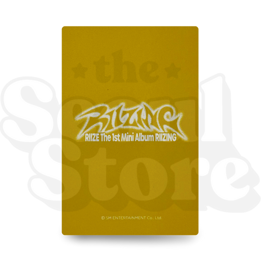 [PHOTOCARD] RIIZE - RIIZING (MAKESTAR P.O.B)