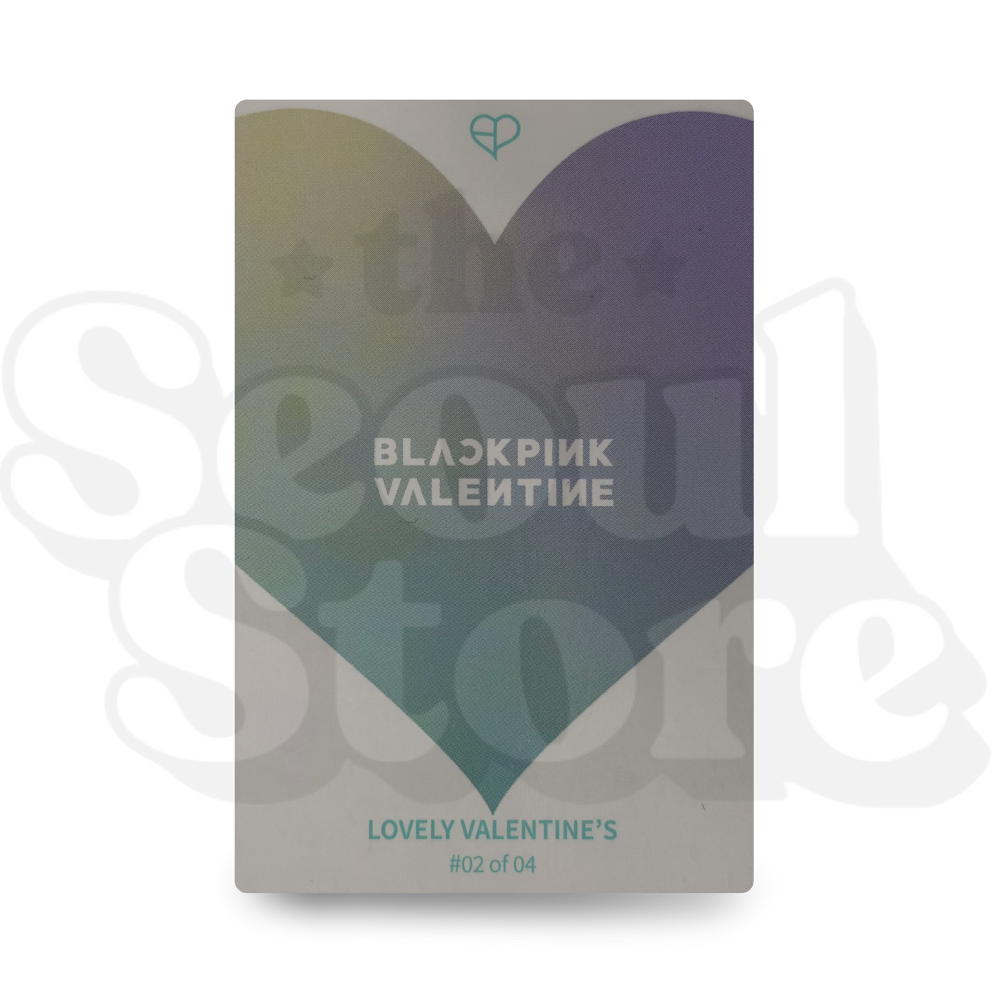 [PHOTOCARD] BLACKPINK - BLACKPINK VALENTINE VER.1