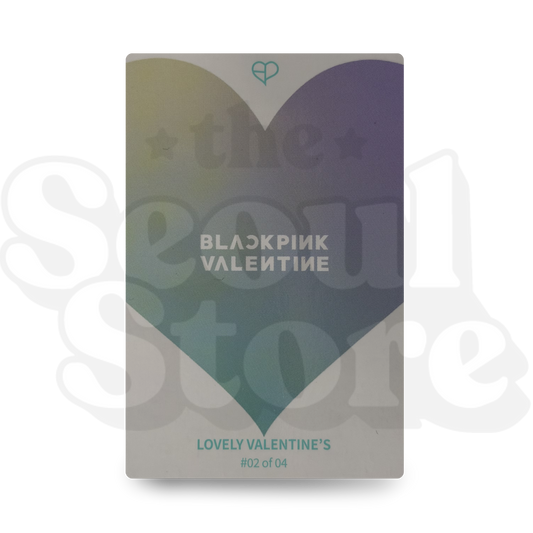 [PHOTOCARD] BLACKPINK - BLACKPINK VALENTINE VER.1