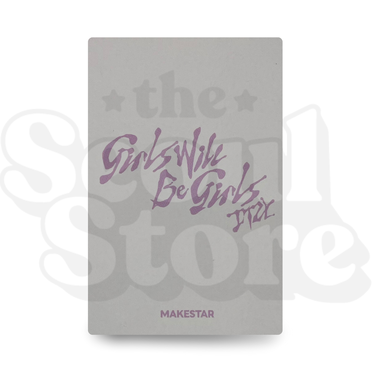 [PHOTOCARD] ITZY - GIRLS WILL BE GIRLS (LUCKY DRAW MAKESTAR)