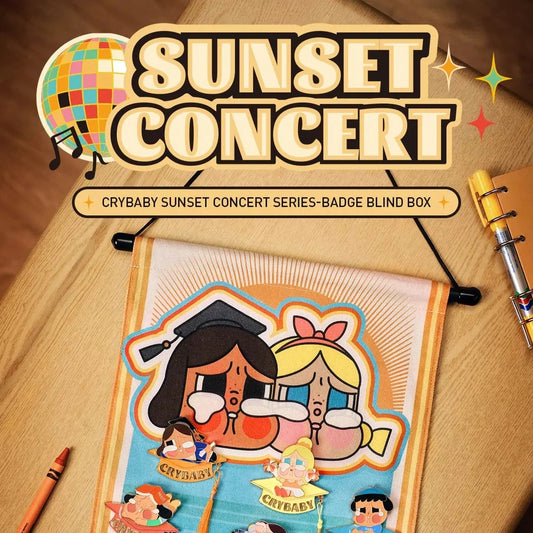CRYBABY Sunset Concert Series-Badge Blind Box