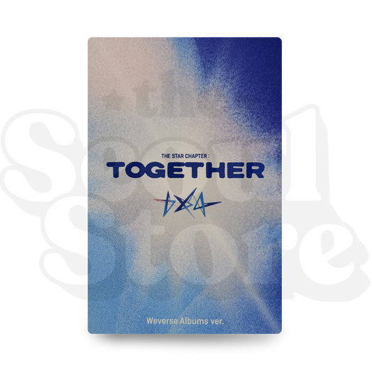 [PHOTOCARD] TXT - THE STAR CHAPTER: TOGETHER (WEVERSE ALBUM) VER.2