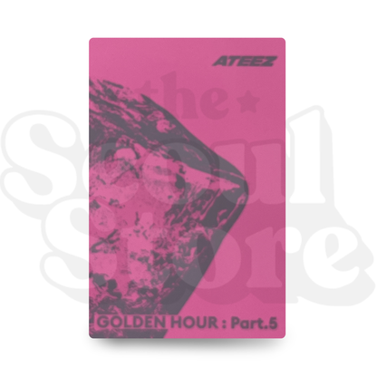 [PHOTOCARD] ATEEZ - GOLDEN HOUR PART.5 (POCAALBUM 4)