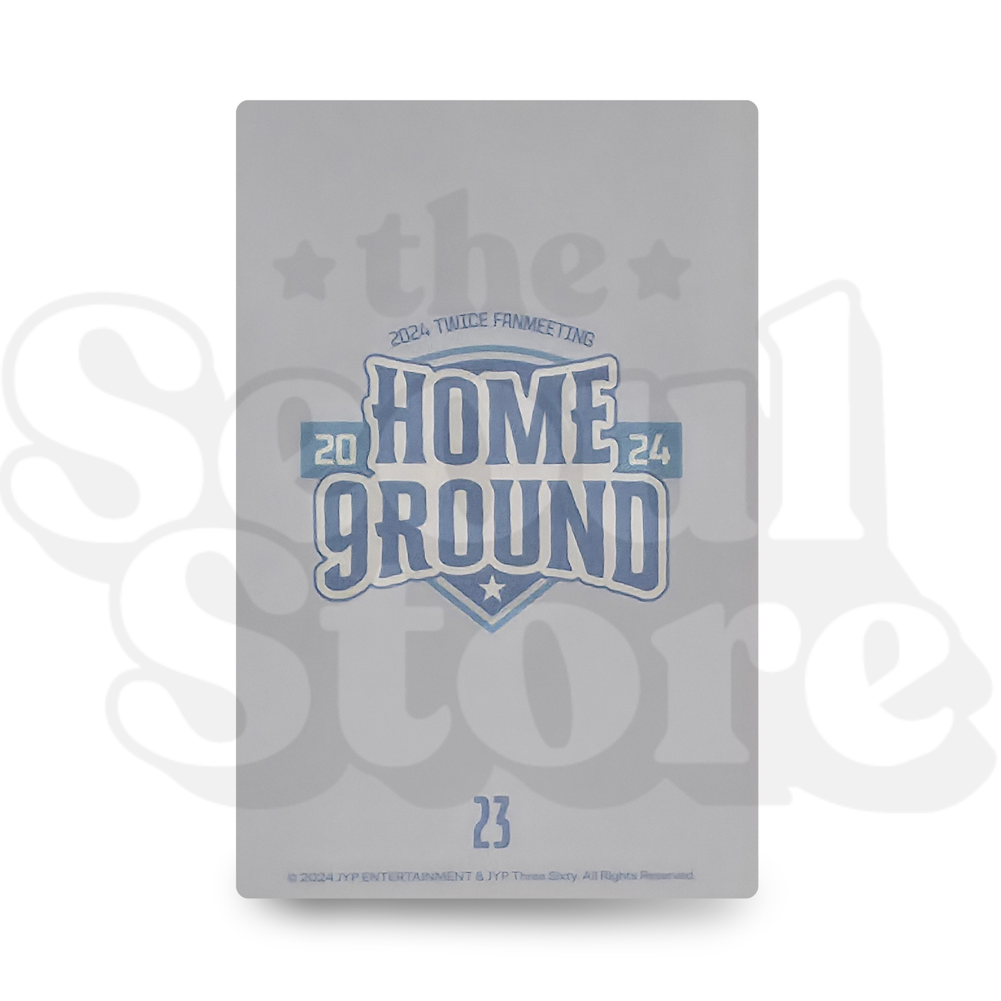 [PHOTOCARD] TWICE - HOMEGROUND TWICE FANMEETING (JIHYO VER)