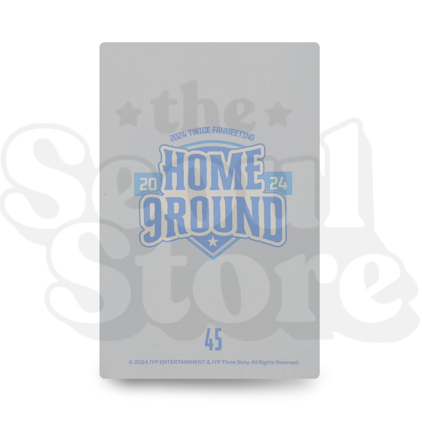 [PHOTOCARD] TWICE - HOMEGROUND TWICE FANMEETING (TZUYU VER)
