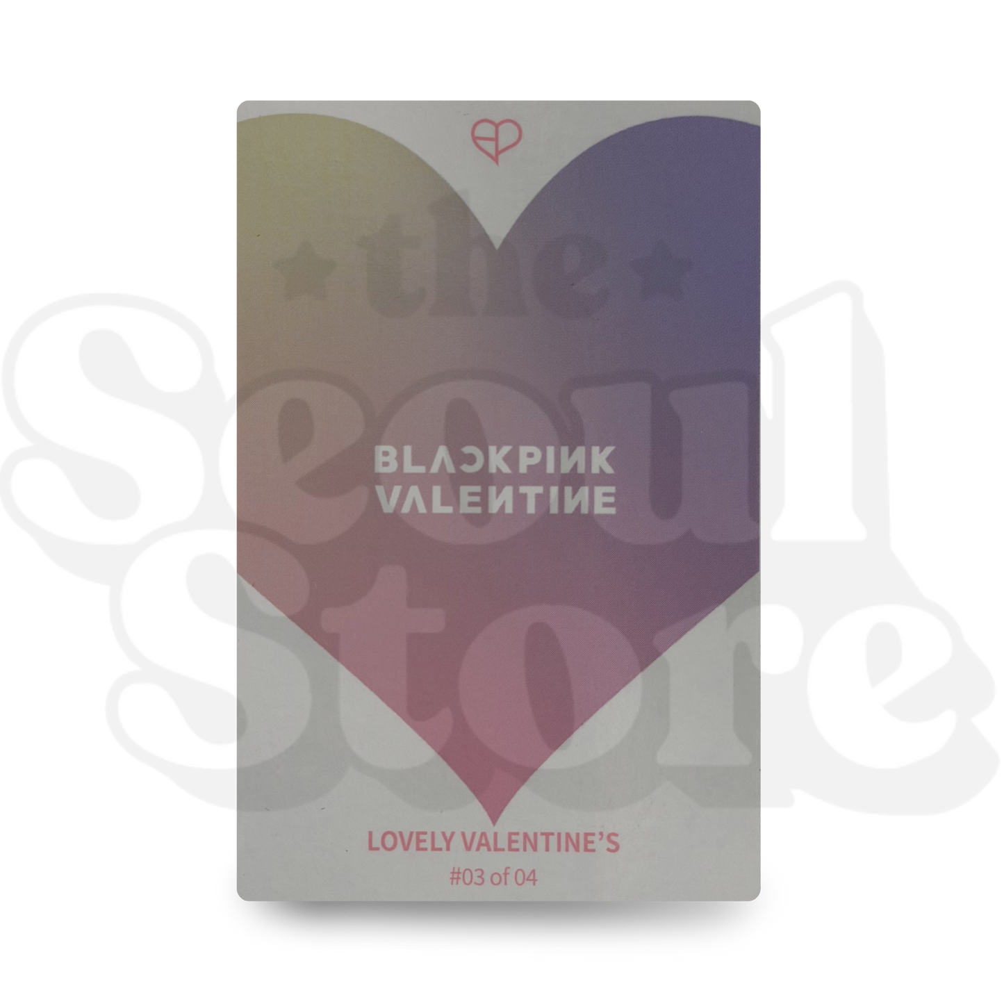 [PHOTOCARD] BLACKPINK - BLACKPINK VALENTINE VER.3